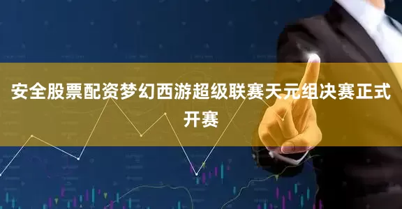 安全股票配资梦幻西游超级联赛天元组决赛正式开赛